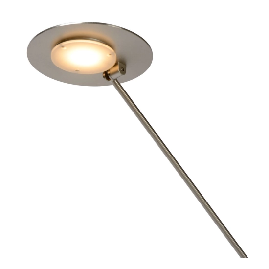 ANSELMO Lampa podłogowa LED Dim. 1x9W 3000K Satin Chrome 19766/09/12 Lucide - zdjęcie dodatkowe 4